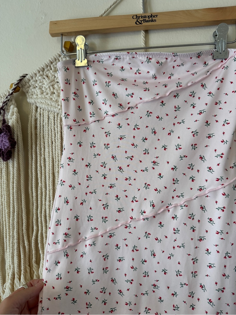 Pink Floral Ruffle Bodycon Dress